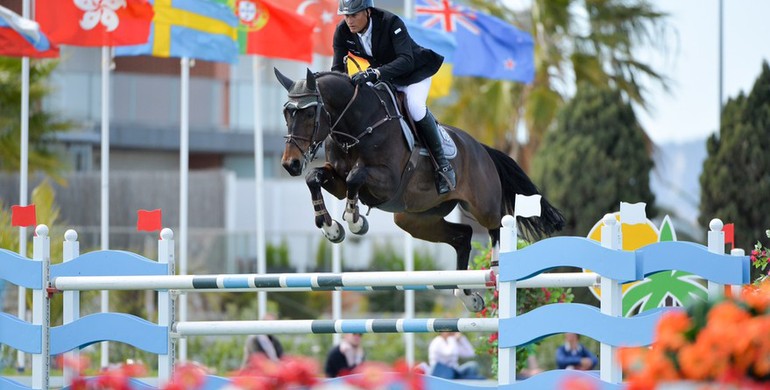 Marc Houtzager and Sterrehof’s Baccarat close off the 2016 Spring MET III with victory in CSI3* Oliva Nova Beach & Golf Resort Grand Prix