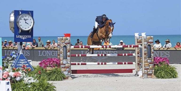 Ben Maher turns up the heat with opening win in Miami Beach