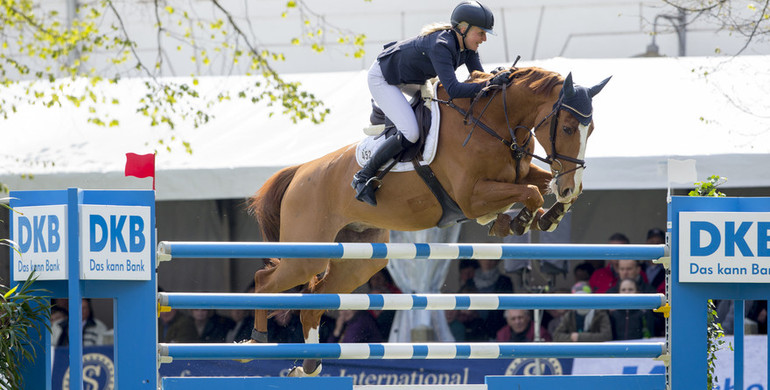 Nicole Persson wins the Deutsche Kreditbank AG Grand Prix in Redefin