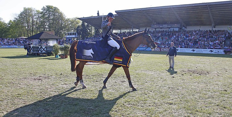 Legendary Ludger Beerbaum wows the crowd with home win in LGCT Grand Prix of Hamburg