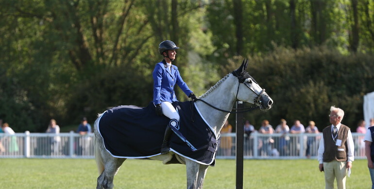US lady riders Jennifer Gates and Audrey Coulter with new horses