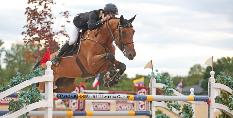 Eugenio Garza and Bariano victorious in $130,000 Hollow Creek Farm Grand Prix CSI3* at Kentucky Spring Horse Show