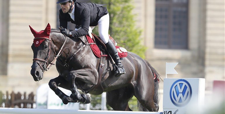 Daniel Bluman and Believe win opening CSI5* 1.45m speed class in Chantilly