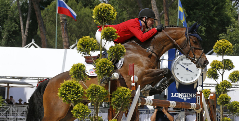 McLain Ward and HH Carlos win Saturday's biggest class at Knokke Hippique