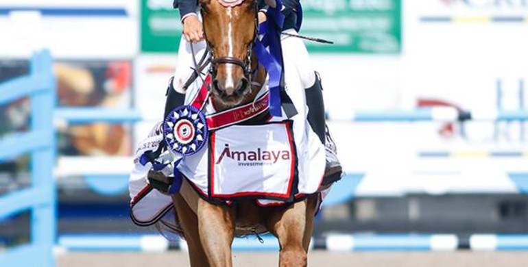 Lisa Goldman to the top in $40,000 Amalaya Investments CSI3* Grand Prix at Split Rock Jumping Tour
