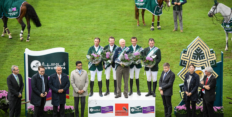 The Irish impress with important win in Furusiyya FEI Nations Cup in St. Gallen