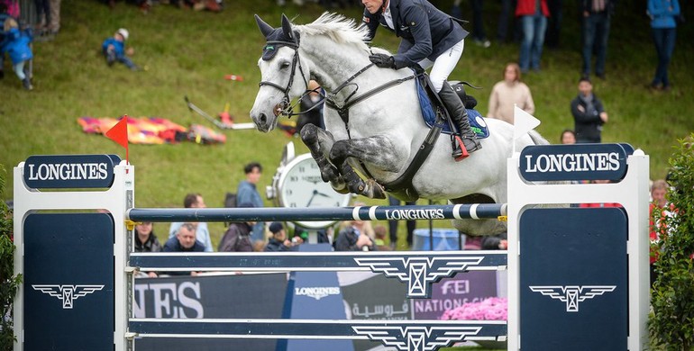 Dreher makes it look cool and easy to win the the CSIO5* Longines Grand Prix in St. Gallen