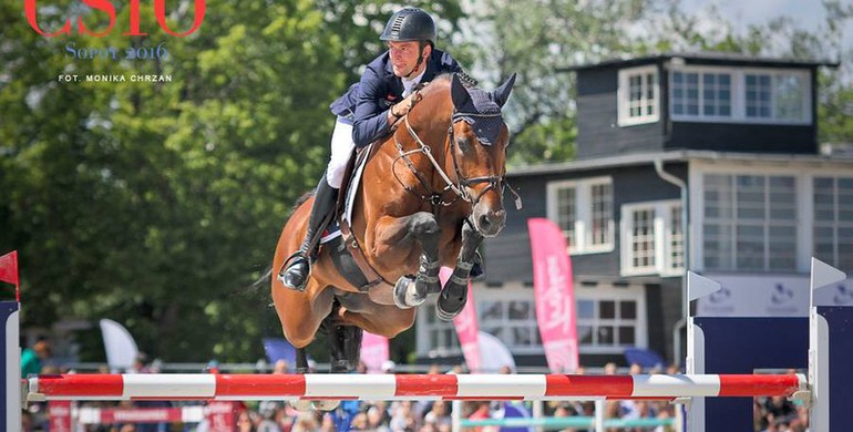 Patrick Stühlmeyer puts a good end to his weekend to win the CSIO5* Grand Prix of Sopot