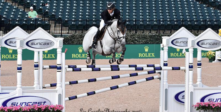 Mark Bluman and Thriller P secure victory in $35,000 1.50m Suncast® Welcome at Tryon