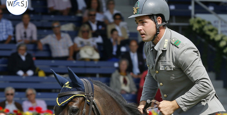 Emanuele Gaudiano starts off CHIO Aachen with a victory in the 1.45m STAWAG Warm-Up Jumping
