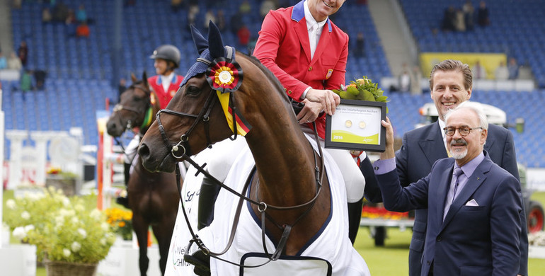McLain Ward and HH Carlos Z claim their first victory of CHIO Aachen 2016