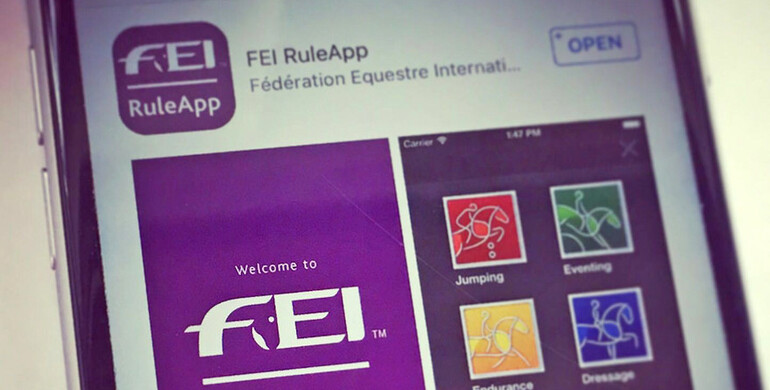 The FEI Steward's Manual for Jumping with new protocol for handling cases of blood
