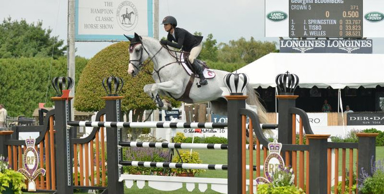 Georgina Bloomberg wins again at the Hampton Classic