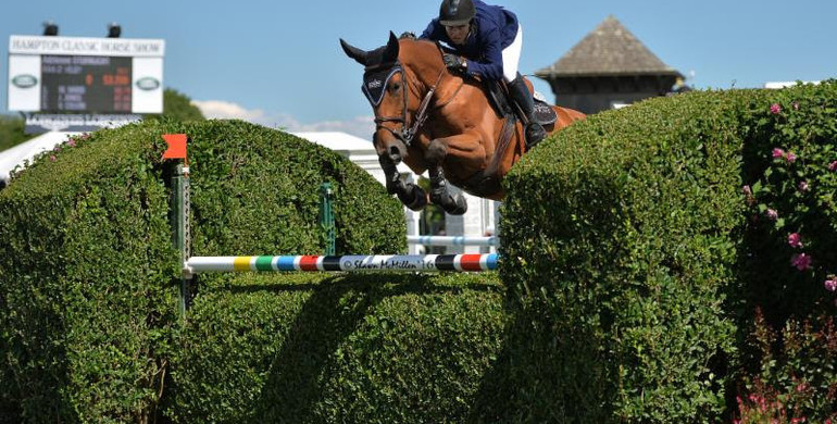 Adrienne Sternlicht masters Merrill Lynch Speed Derby at Hampton Classic