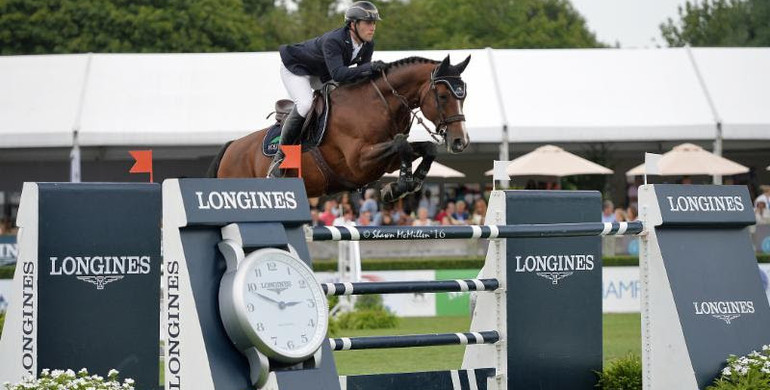 Mattias Tromp trumps the competition to win  Longines Cup at Hampton Classic Horse Show