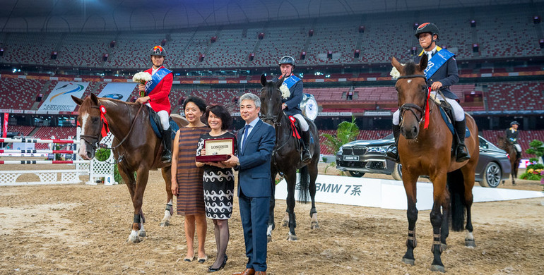 Longines Equestrian Beijing Masters: Team Whitaker wins the team competition