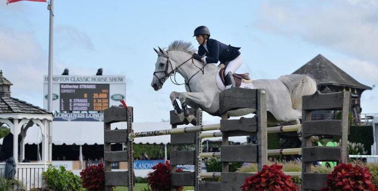 Katherine Strauss tops Campbell Stables showjumping derby at Hampton Classic
