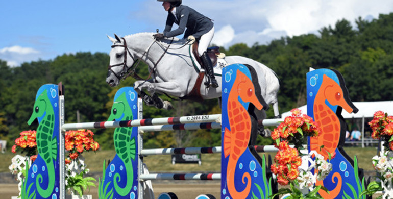 Ali Wolff brings it home in the $34,600 FEI Saugerties Jumper Classic