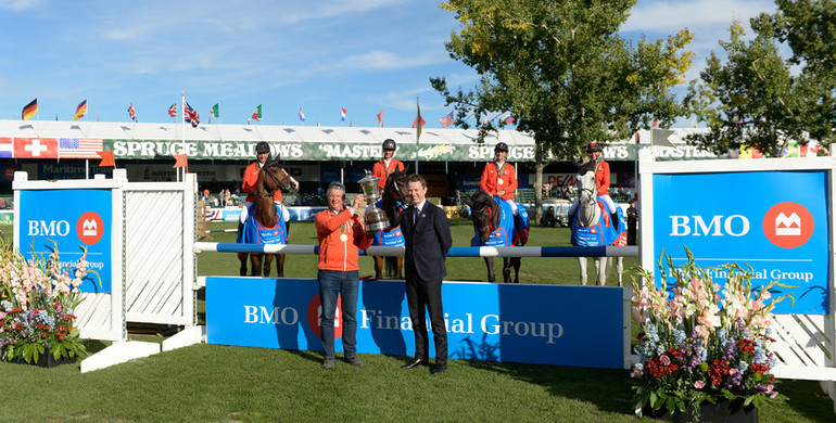 Switzerland wins BMO Nations Cup at the Spruce Meadows ‘Masters'
