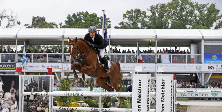 Willem Greve and Garant good for gold at FEI World Breeding Jumping Championships for 5-year-old horses