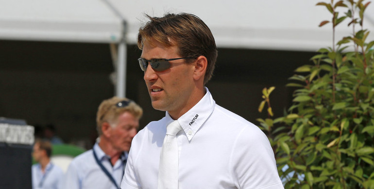 The horses and riders for the CSI4* Hubside Jumping in St. Tropez