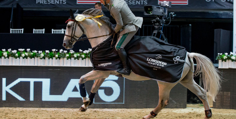 Emanuele Gaudiano opens Longines Masters of Los Angeles with a win