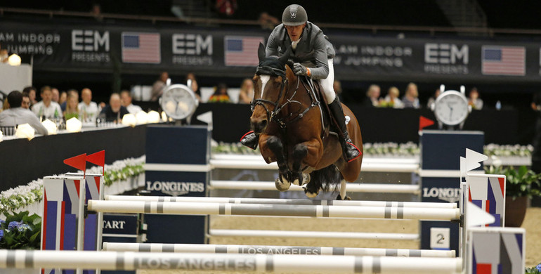 Emirates Gold Cup to Kevin Staut at Longines Masters of Los Angeles