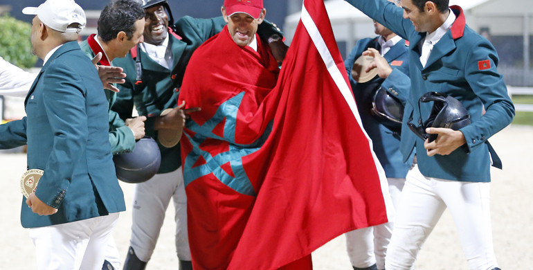 The order-to-go for the Morocco Royal Tour's Nations Cup