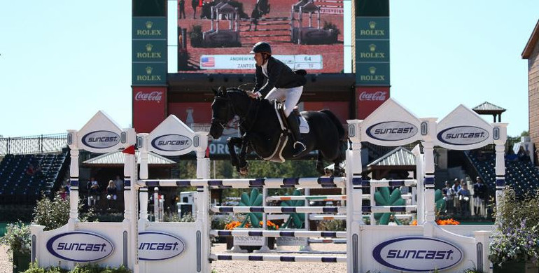 Andy Kocher and Zantos II pave way to victory in 1.50m Suncast® Welcome