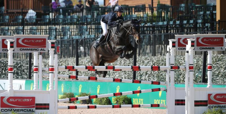 Laura Kraut and Nouvelle capture $130,000 1.50m Suncast® Welcome CSI5*