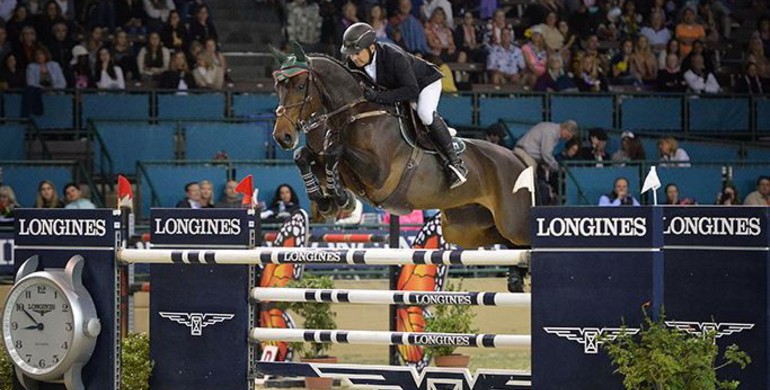 Enrique Gonzalez is best in an Olympian duel in the $100,000 Longines FEI World Cup in Del Mar