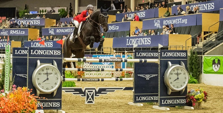 Jenni McAllister and Legis Touch The Sun emerge the winners in the $132,000 Longines FEI World Cup Royal West