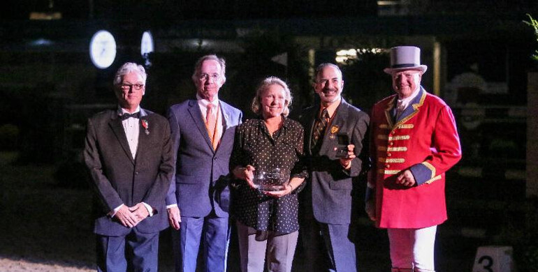 Show Jumping Hall of Fame inducts Katie Prudent in special ceremony at CP National Horse Show