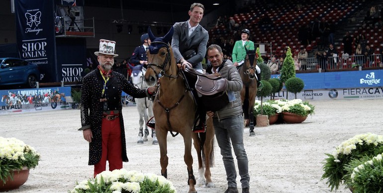 Kevin Staut is the fastest in the Prestige Prize in Verona