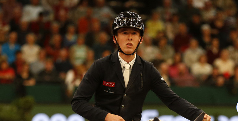 Bertram Allen with Saturday's biggest win at the Stuttgart German Masters