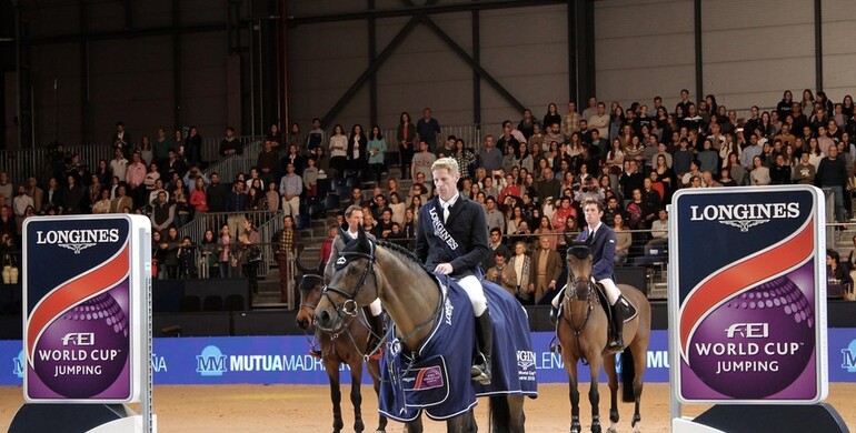Explosive Comme Il Faut gives Ehning the competitive edge to win Longines FEI World Cup of Madrid