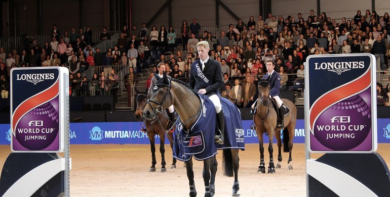 Explosive Comme Il Faut gives Ehning the competitive edge to win Longines FEI World Cup of Madrid