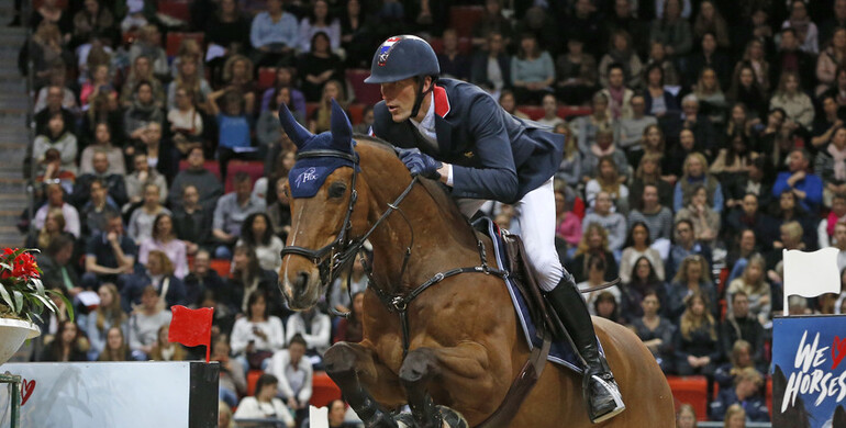 Kevin Staut stays on top of the Longines FEI World Cup Western European League