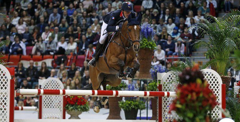 Kevin Staut holds on to his lead in the Longines FEI World Cup Western European League
