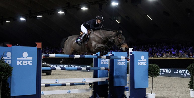 Lauren Hough and Waterford win the Land Rover Masters in Mechelen