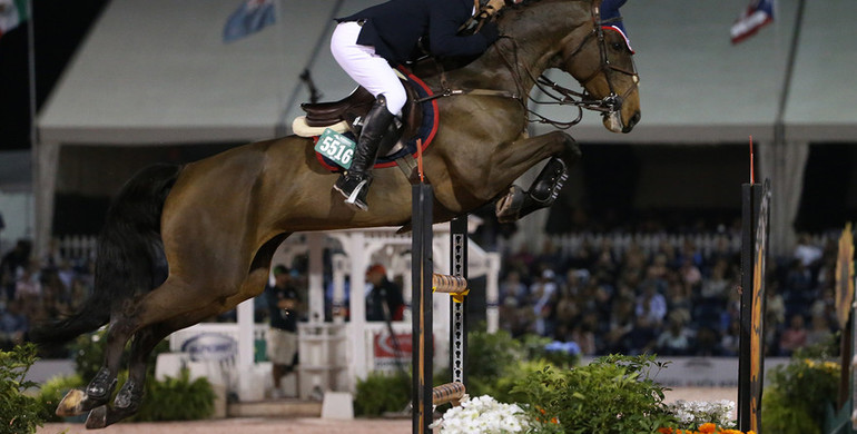 Enrique Gonzalez and Chacna top Marshall  & Sterling Insurance Grand Prix CSI 2* at the  2017 WEF