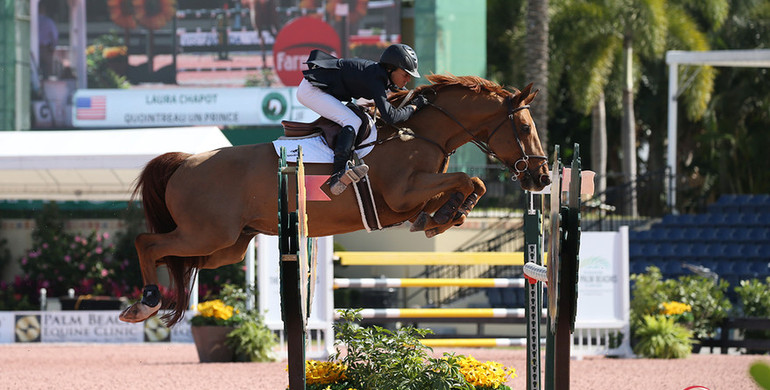 Laura Chapot and Quointreau un Prince top Ruby et Violette WEF Challenge Cup Round 4