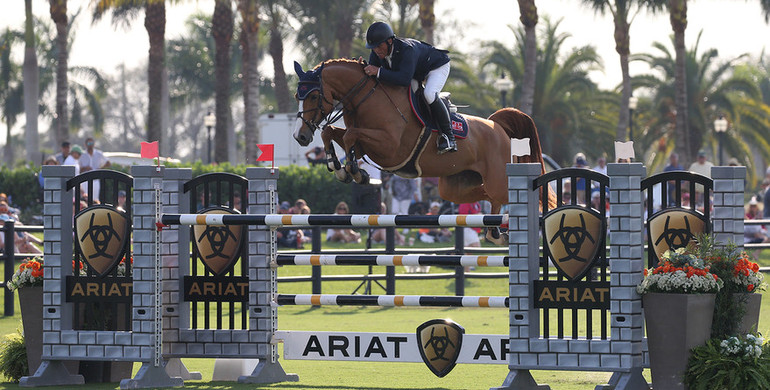 Todd Minikus and Babalou 41 win Ariat® Grand Prix at the 2017 WEF