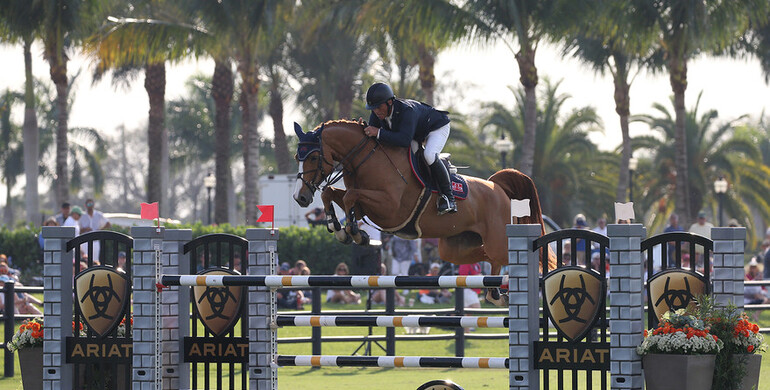 Todd Minikus and Babalou 41 win Ariat® Grand Prix at the 2017 WEF