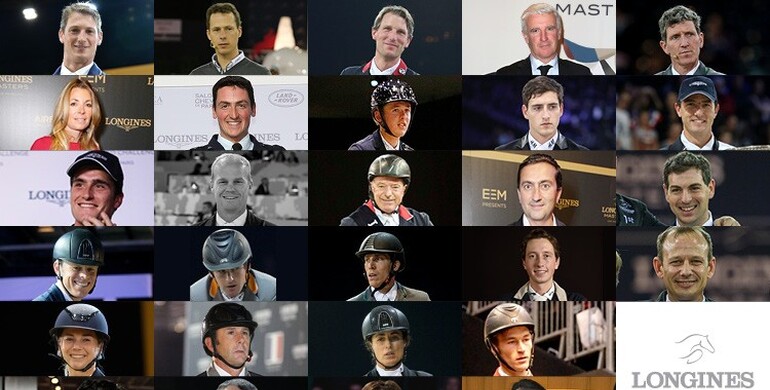 The horses and riders for the Longines Masters of Hong Kong