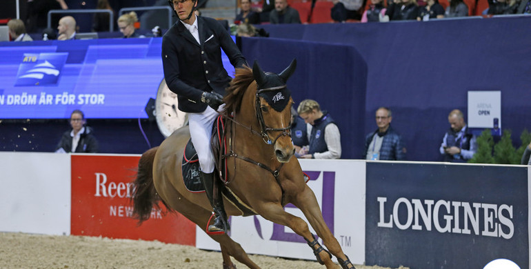Kevin Staut tops leaderboard in the Longines FEI World Cup Western European League