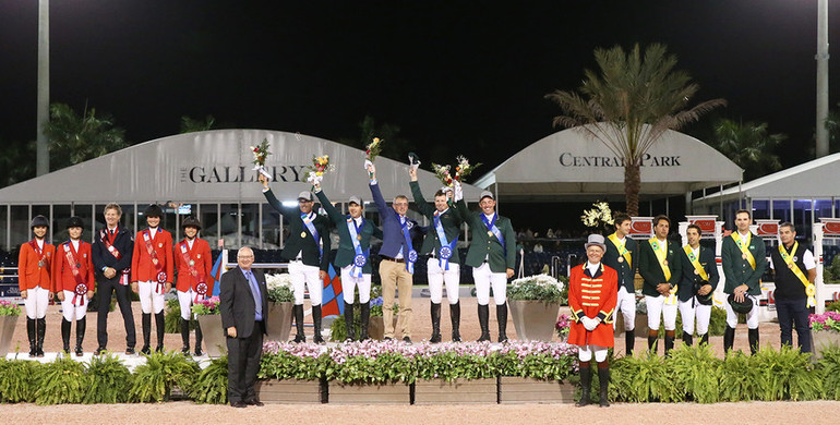 Ireland wins FEI Nations' Cup for second consecutive year at the Winter Equestrian Festival