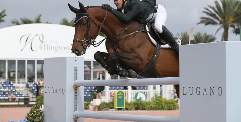 Shane Sweetnam and Chaqui Z take Grand Prix CSIO 4*, presented by Lugano Diamonds, at the 2017 Winter Equestrian Festival