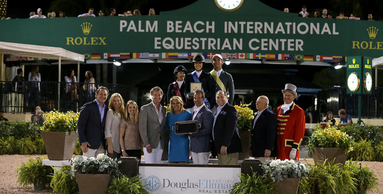 Karen Polle and With Wings reach new heights to win Douglas Elliman Grand Prix CSI 5* at WEF