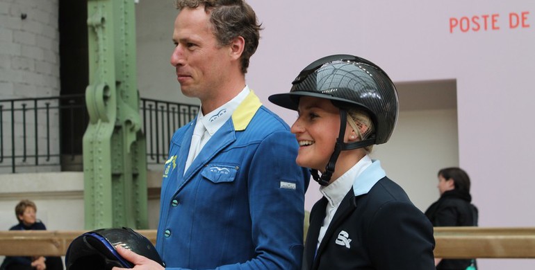 Ahlmann and Andersson are the winning combination of the Les Saut Hermès in Paris